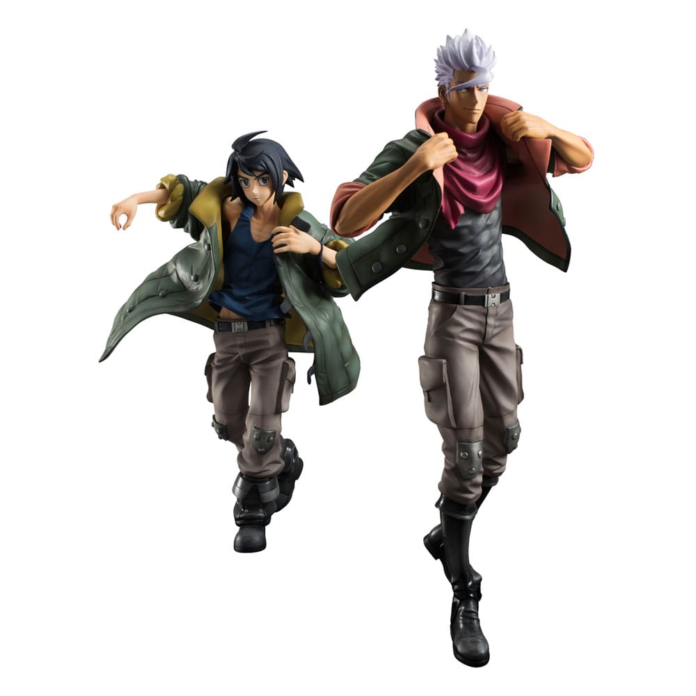 Mobile Suit Gundam Iron-Blood Orphans G.E.M. Series Estatua PVC Mikazuki Augus & Orga Itsuka 26 cm Frikytopia