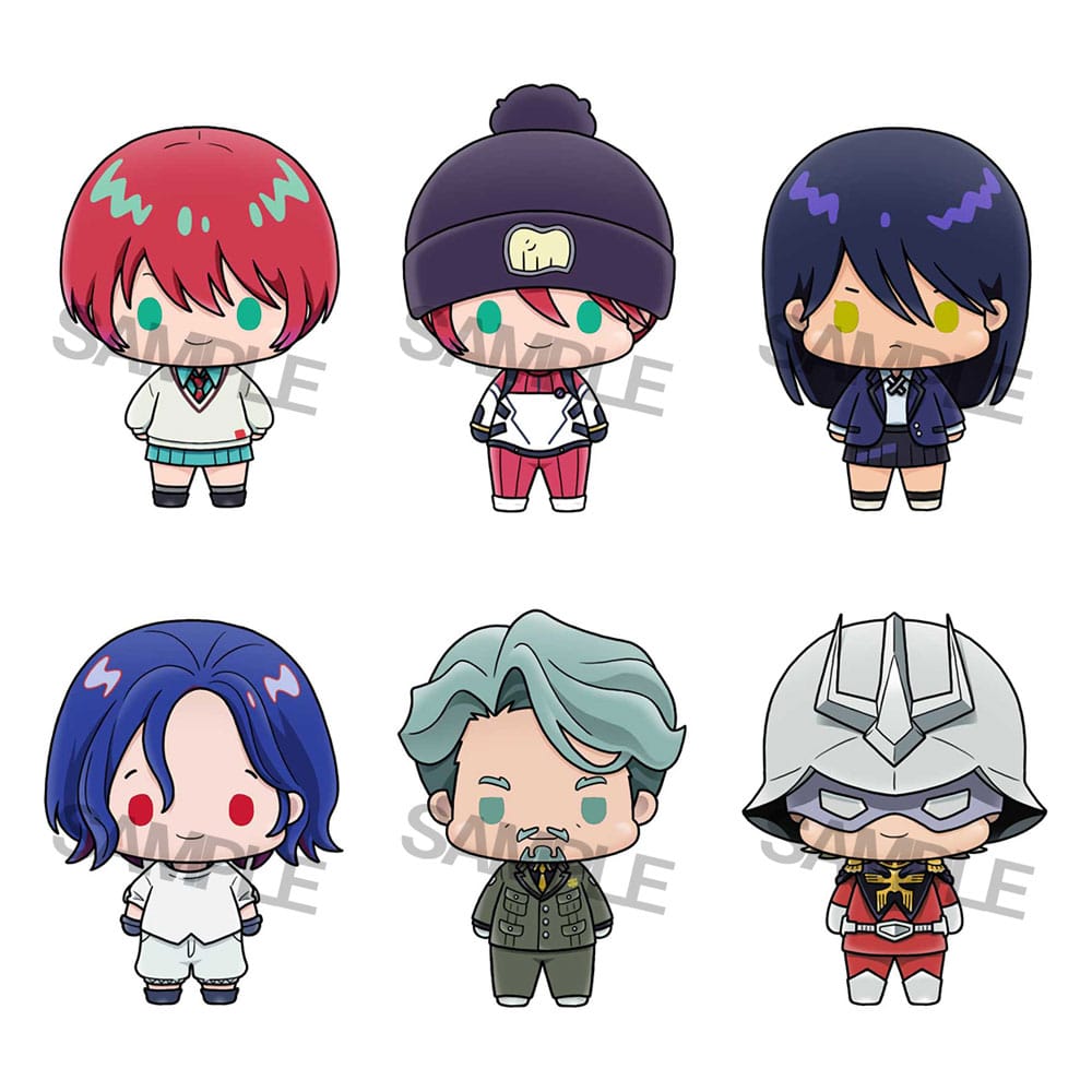 Mobile Suit Gundam GQuuuuuuX Chokorin Mascot Series Figuras 5 cm Surtido (6) Frikytopia