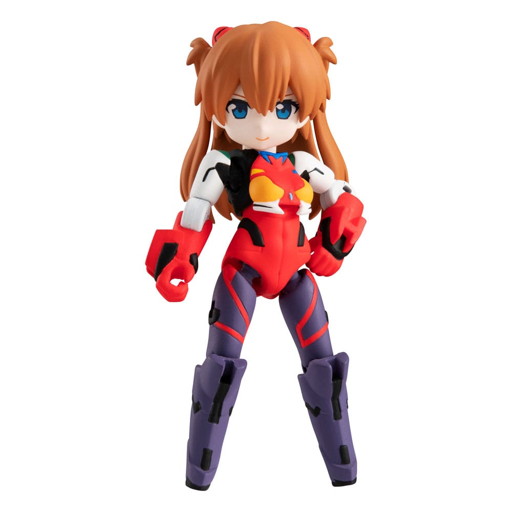 Evangelion Figuras Desktop Army Shikinami Asuka Langley & Evangelion 2 8 - 15 cm Frikytopia