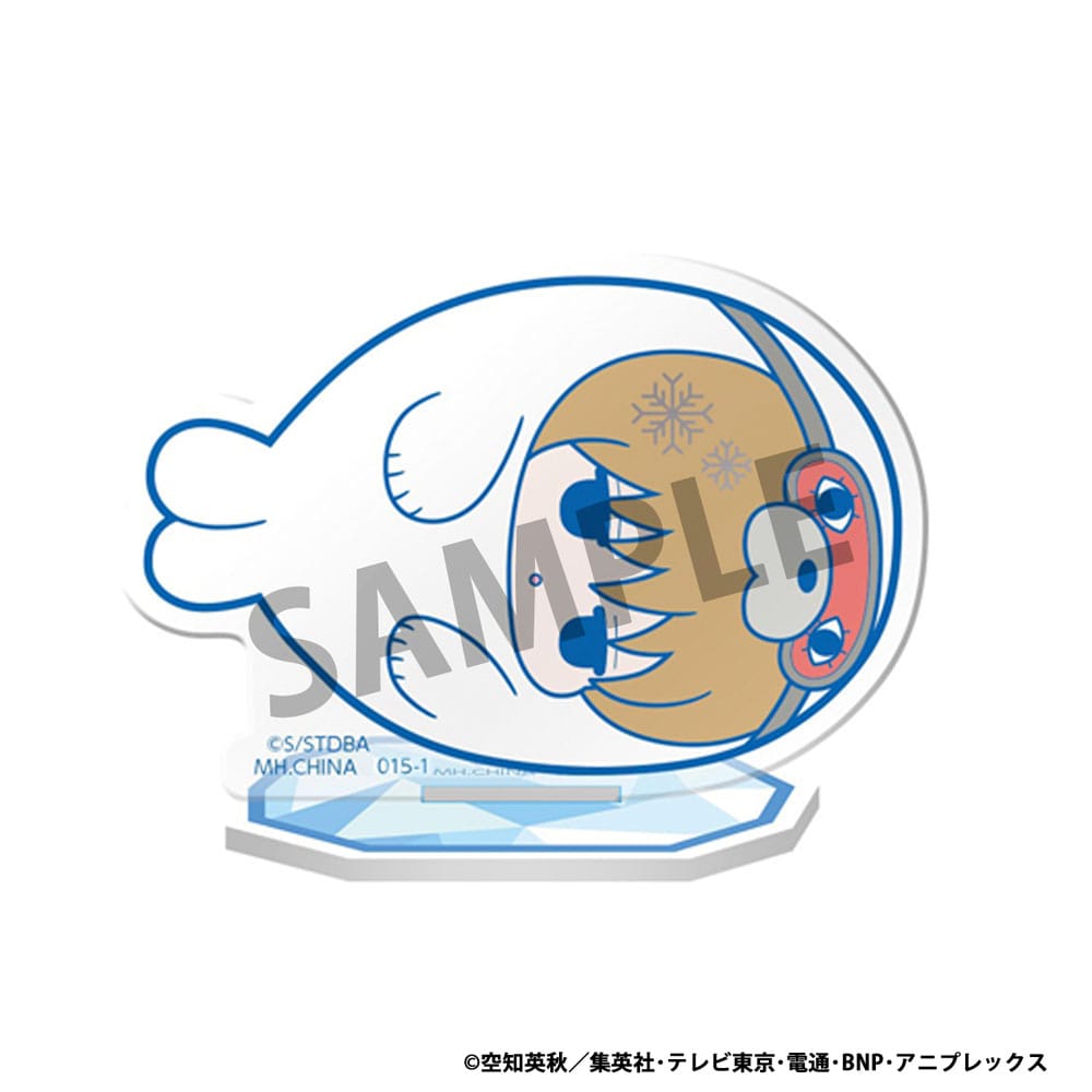 Gintama Figuras acrílico Prince Hata & Animals of Ice 6 cm Expositor (6)