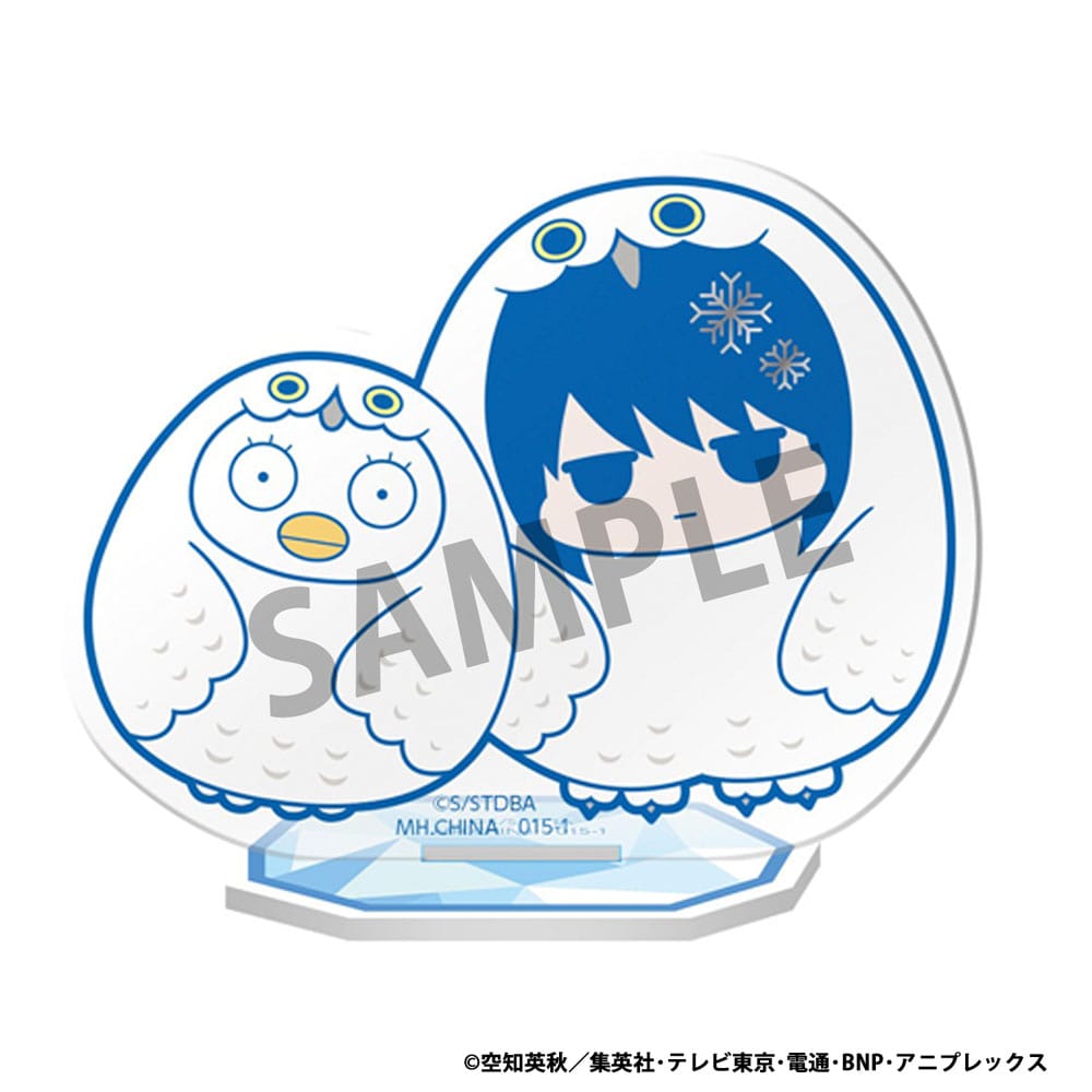 Gintama Figuras acrílico Prince Hata & Animals of Ice 6 cm Expositor (6)