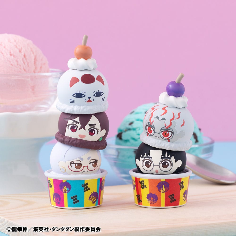 Dandadan Pack de 6 Figuras Tsumichen Stack up & Change 8 cm (with gift)