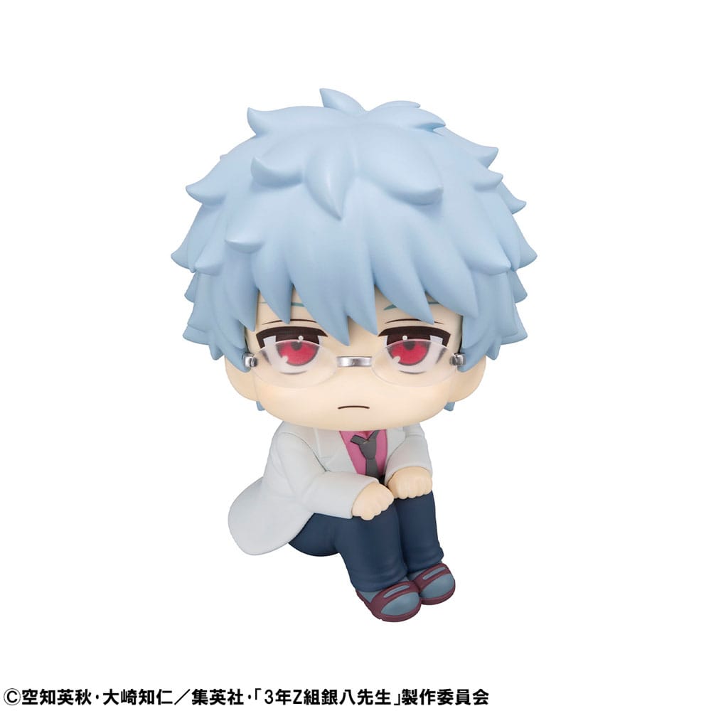 3-Z Ginpachi Sensei Estatua PVC Look Up Ginpachi Sakata 11 cm