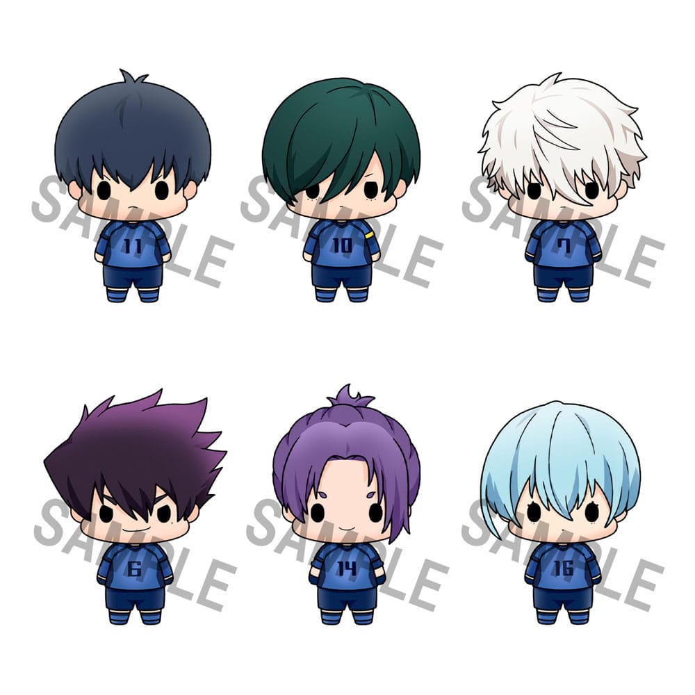 Blue Lock Chokorin Mascot Series Pack de 6 Figuras Vol. 2 5 cm