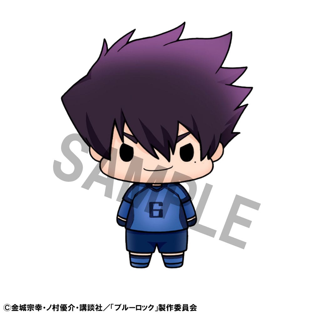 Blue Lock Chokorin Mascot Series Pack de 6 Figuras Vol. 2 5 cm