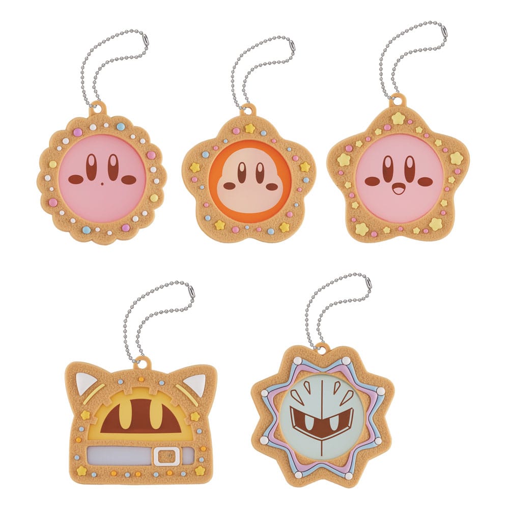 Kirby´s Dream Land Charm Patisserie Colgantes Kirby´s cookie time Surtido (6) Frikytopia