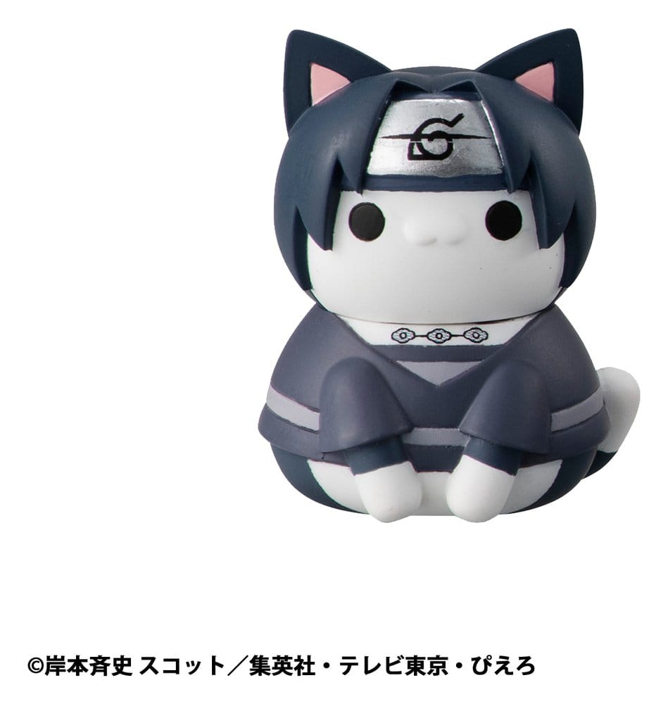 Naruto Shippuden Mega Cat Project Figuras Defense Battle of Village of Konoha! 3 cm Nyaruto! Cajas Sorpresas Surtido (8) (re-run)