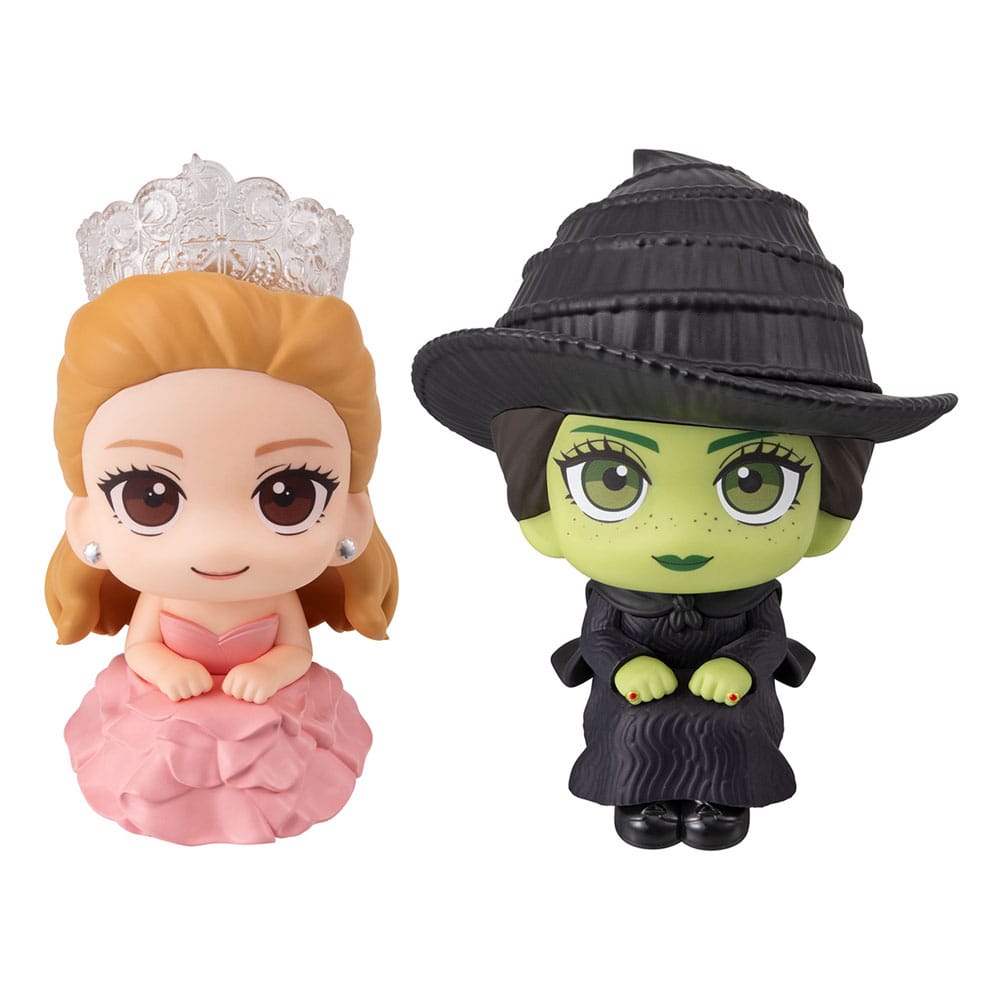 Wicked Estatuas PVC Look Up Elphaba & Glinda (with gift) 11 cm Frikytopia
