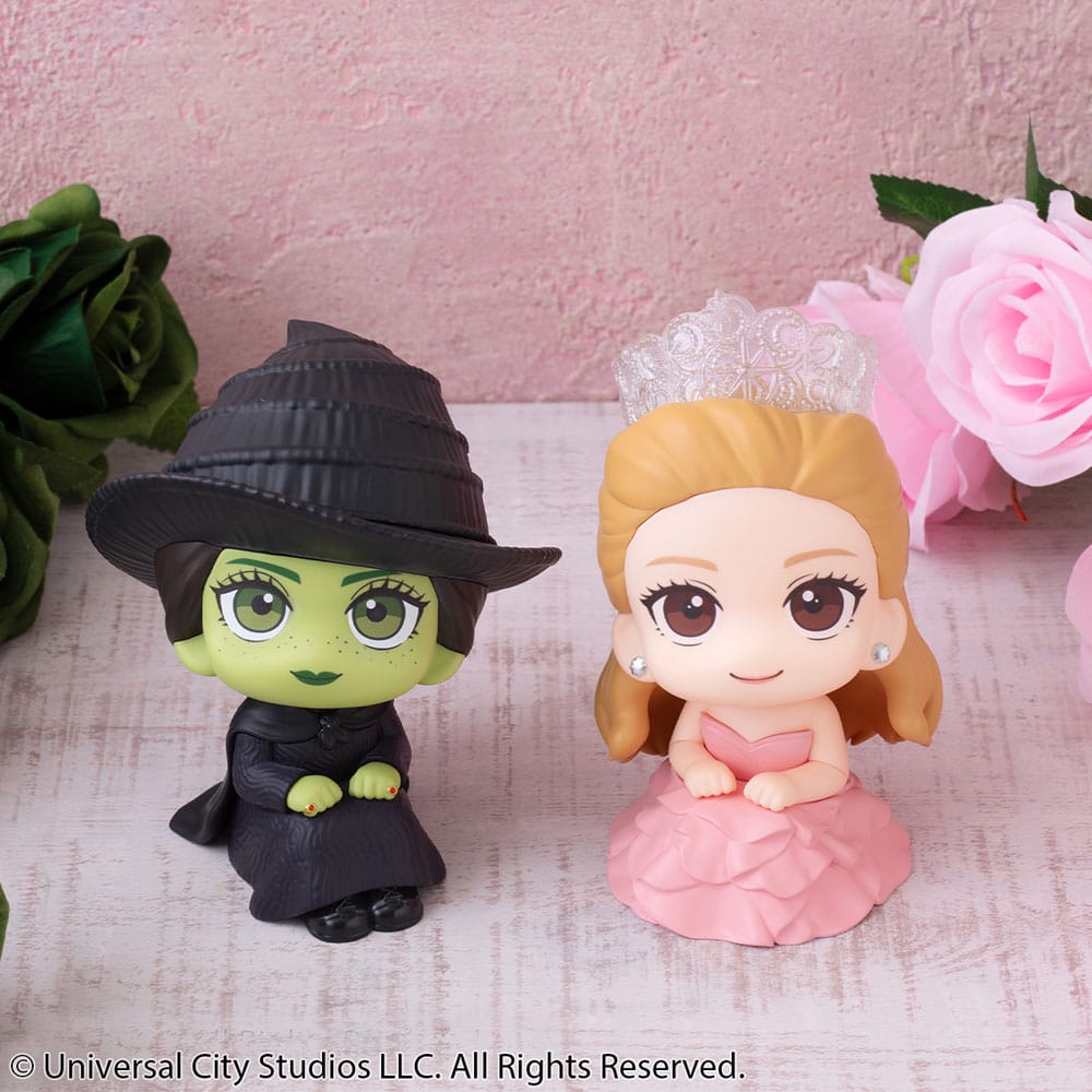 Wicked Estatuas PVC Look Up Elphaba & Glinda (with gift) 11 cm