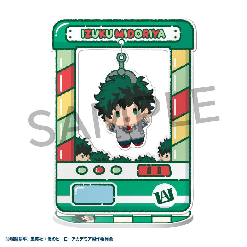 My Hero Academia Figuras acrílico Chara Catcher 9 cm Cajas Sorpresa Expositor (8)
