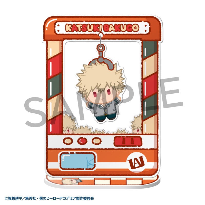 My Hero Academia Figuras acrílico Chara Catcher 9 cm Cajas Sorpresa Expositor (8)
