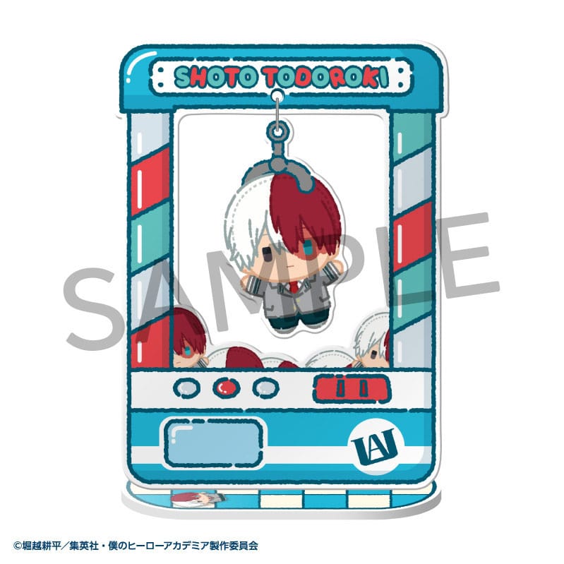My Hero Academia Figuras acrílico Chara Catcher 9 cm Cajas Sorpresa Expositor (8)