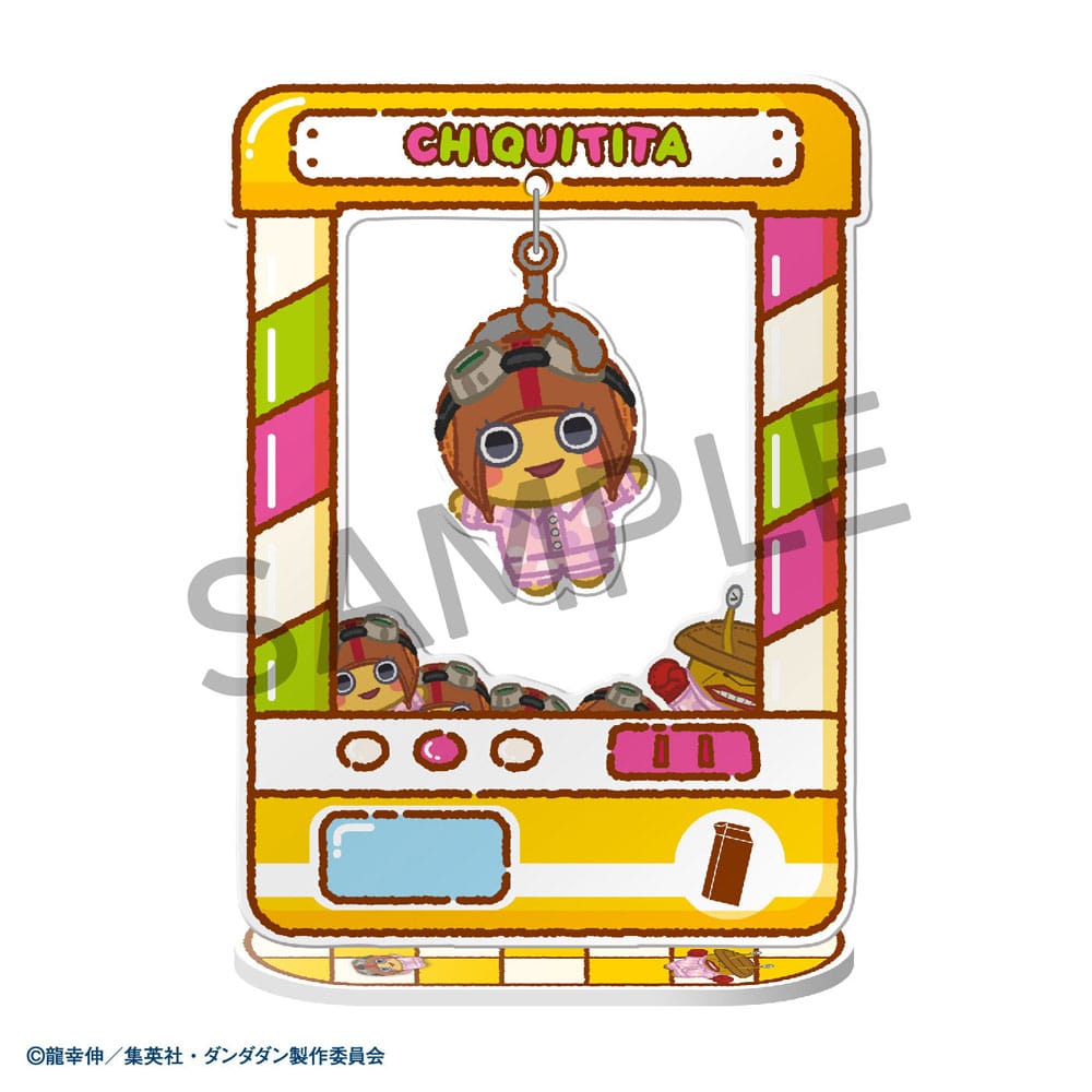 Dandadan Figuras acrílico Chara Catcher 9 cm Cajas Sorpresa Expositor (8)