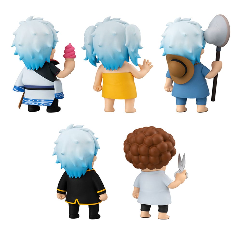 Gintama pack de 6 Figuras We love Ginsan 10 cm cajas sorpresas (with gift)