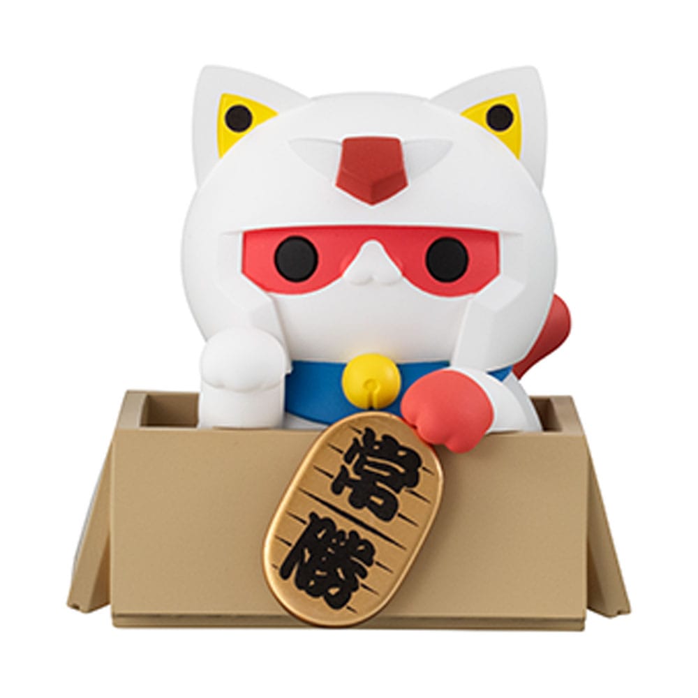 Mobile Suit Gundam Figuras Mega Cat Project Nyandam Luckycat 6 cm Cajas Sorpresas Surtido (6)
