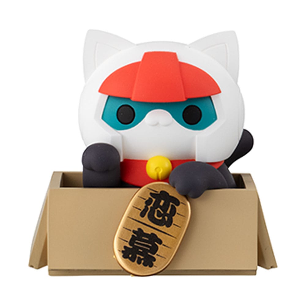 Mobile Suit Gundam Figuras Mega Cat Project Nyandam Luckycat 6 cm Cajas Sorpresas Surtido (6)