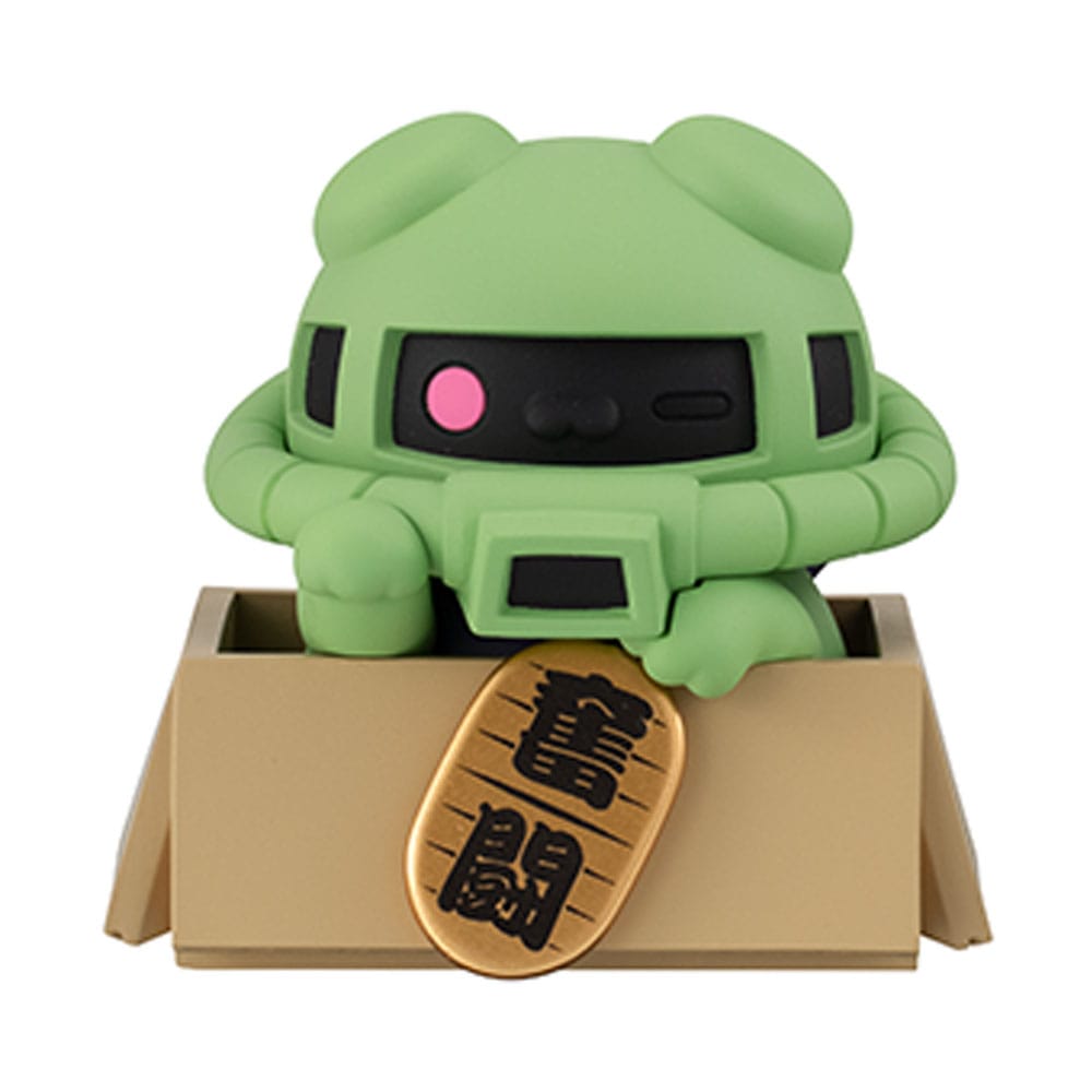 Mobile Suit Gundam Figuras Mega Cat Project Nyandam Luckycat 6 cm Cajas Sorpresas Surtido (6)