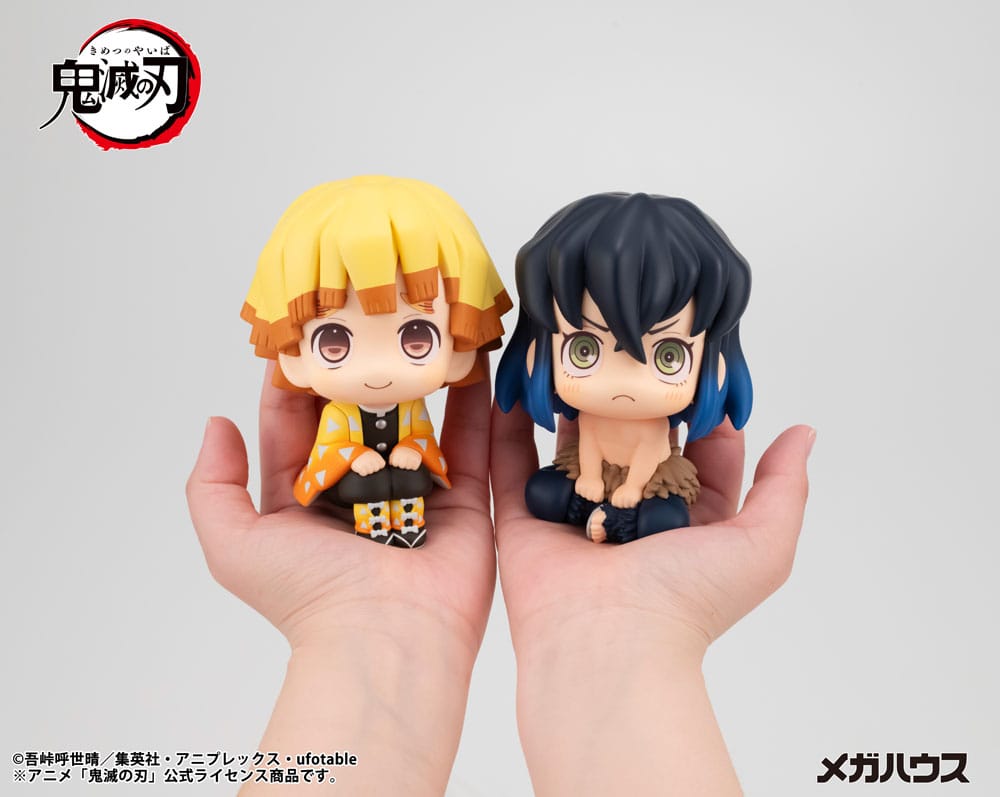 Demon Slayer Kimetsu no Yaiba Estatua PVC Look Up Zenitsu Agatsuma Smile Ver. 11 cm