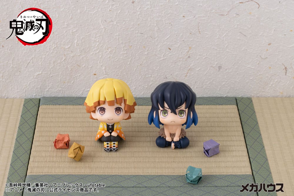 Demon Slayer Kimetsu no Yaiba Estatua PVC Look Up Zenitsu Agatsuma Smile Ver. 11 cm