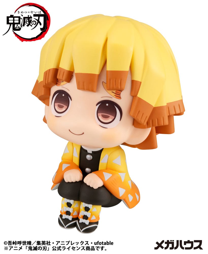 Demon Slayer Kimetsu no Yaiba Estatua PVC Look Up Zenitsu Agatsuma Smile Ver. 11 cm
