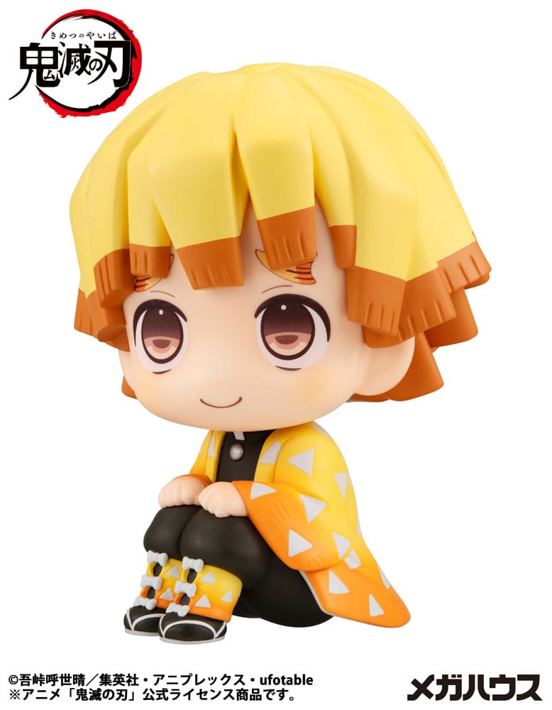 Demon Slayer Kimetsu no Yaiba Estatua PVC Look Up Zenitsu Agatsuma Smile Ver. 11 cm
