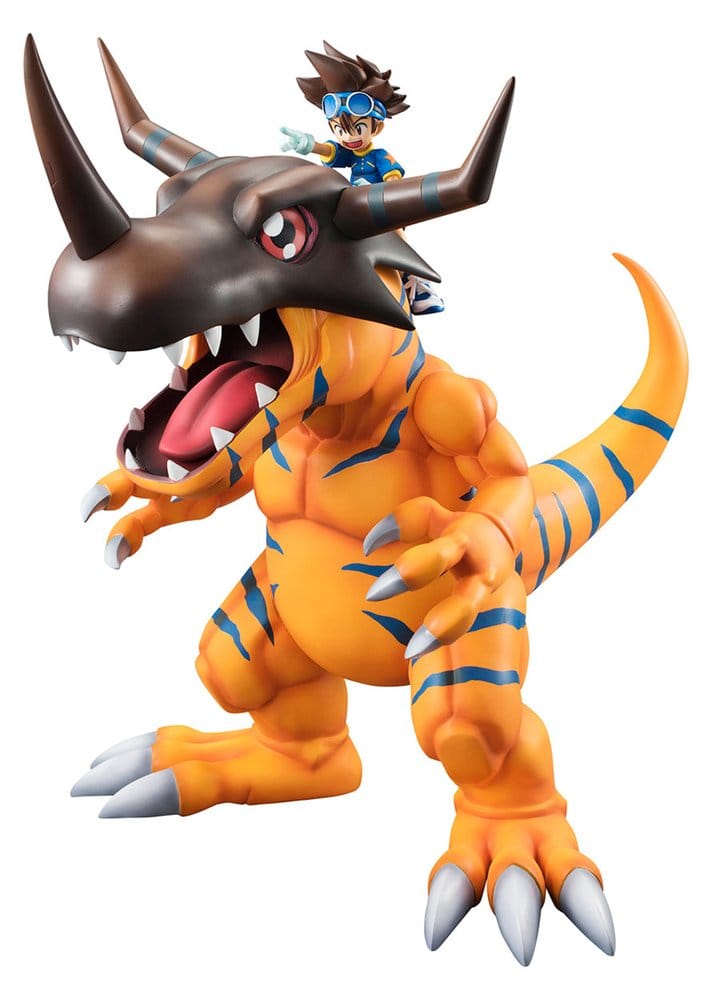 Digimon Adventure Figura PVC Precious G.E.M. Series Greymon & Taichi Yagami 25 cm (Repeat) Frikytopia