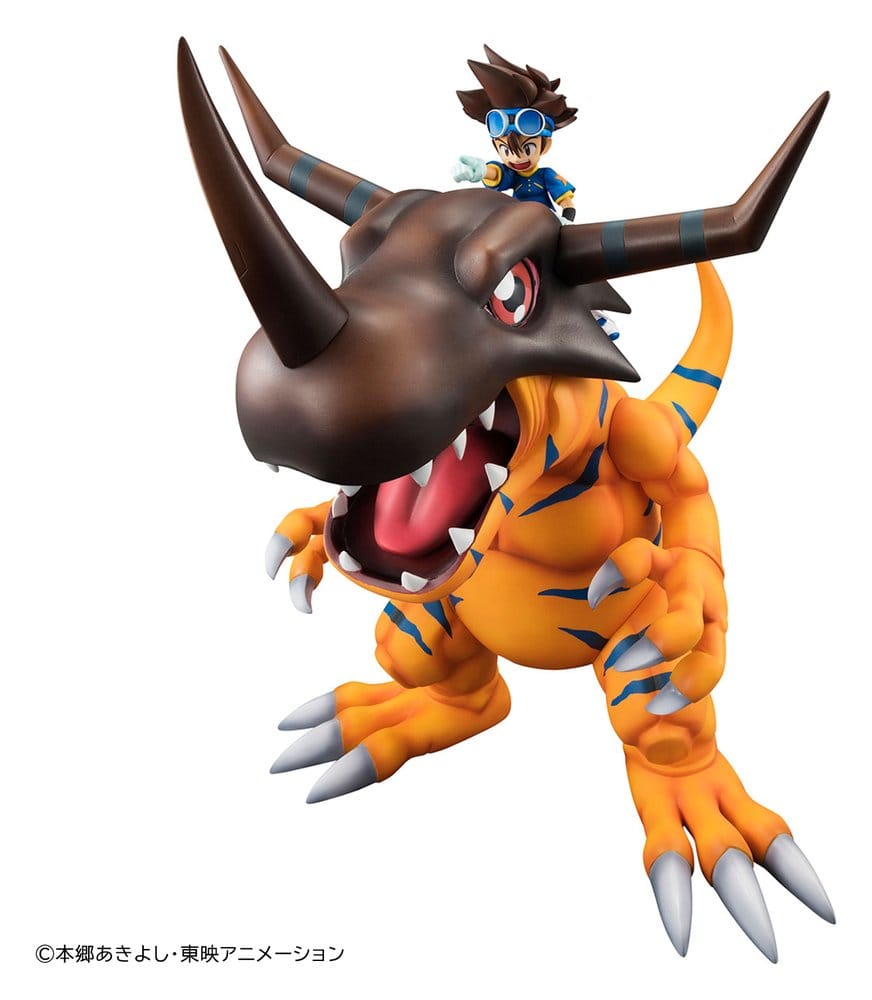 Digimon Adventure Figura PVC Precious G.E.M. Series Greymon & Taichi Yagami 25 cm (Repeat)