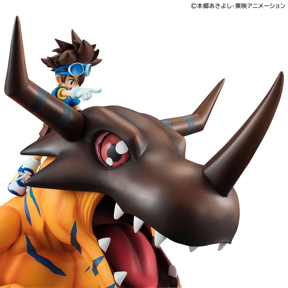 Digimon Adventure Figura PVC Precious G.E.M. Series Greymon & Taichi Yagami 25 cm (Repeat)