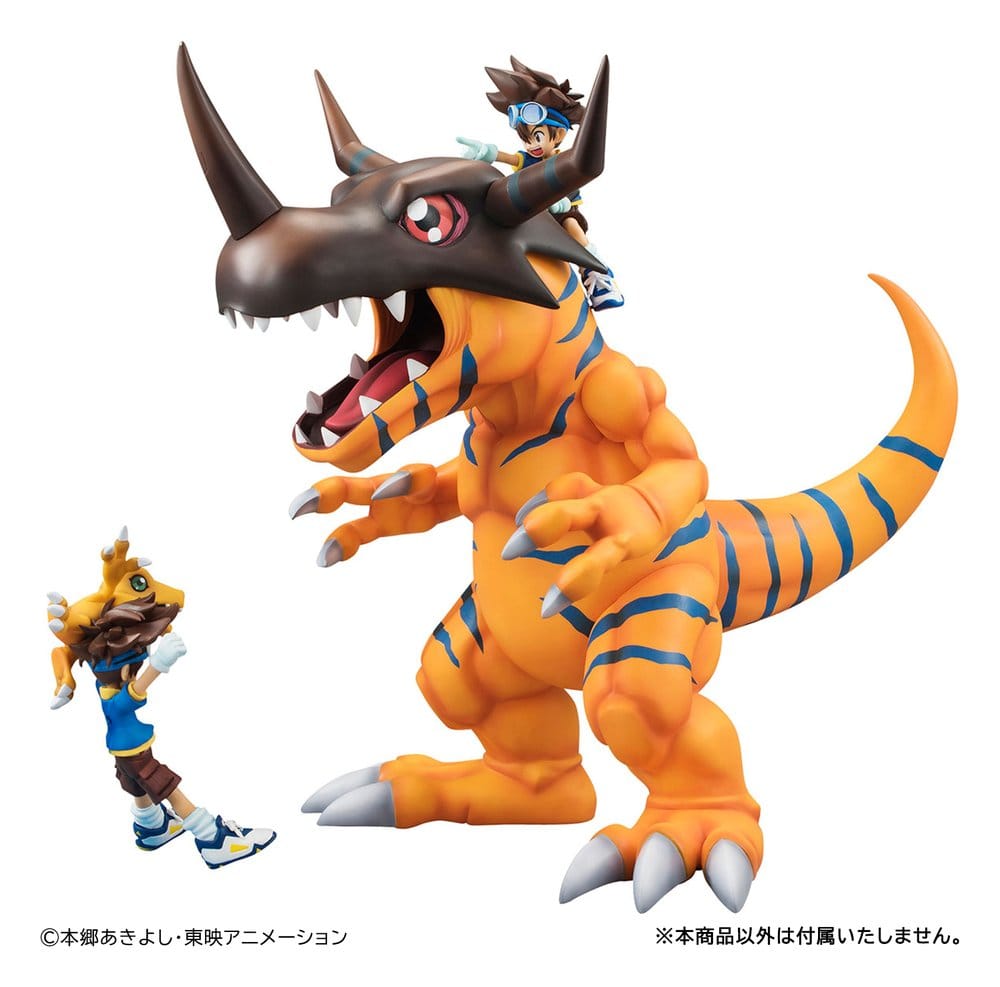 Digimon Adventure Figura PVC Precious G.E.M. Series Greymon & Taichi Yagami 25 cm (Repeat)