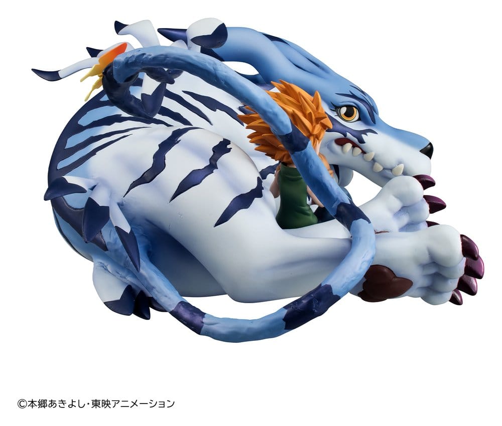 Digimon Adventure Figura PVC G.E.M. Series Garurumon & Ishida Yamato 25 cm (Repeat)