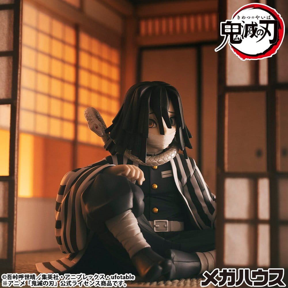 Demon Slayer Kimetsu no Yaiba Estatua PVC G.E.M. Iguro-san Palm Size 7 cm