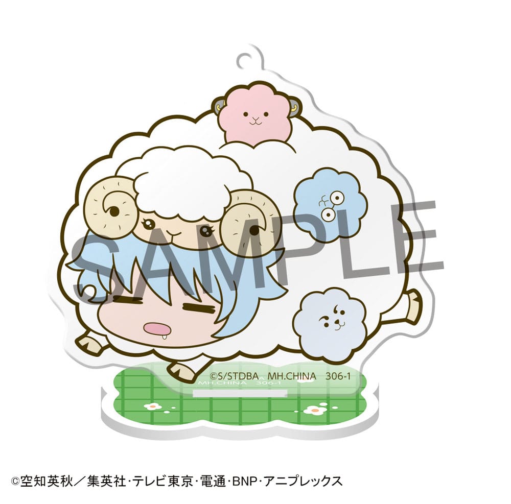 Gintama Figuras acrílico Prince Hata & Animal Paradise Farm of Love & Peace 6 cm Cajas Sorpresa Expositor (6)