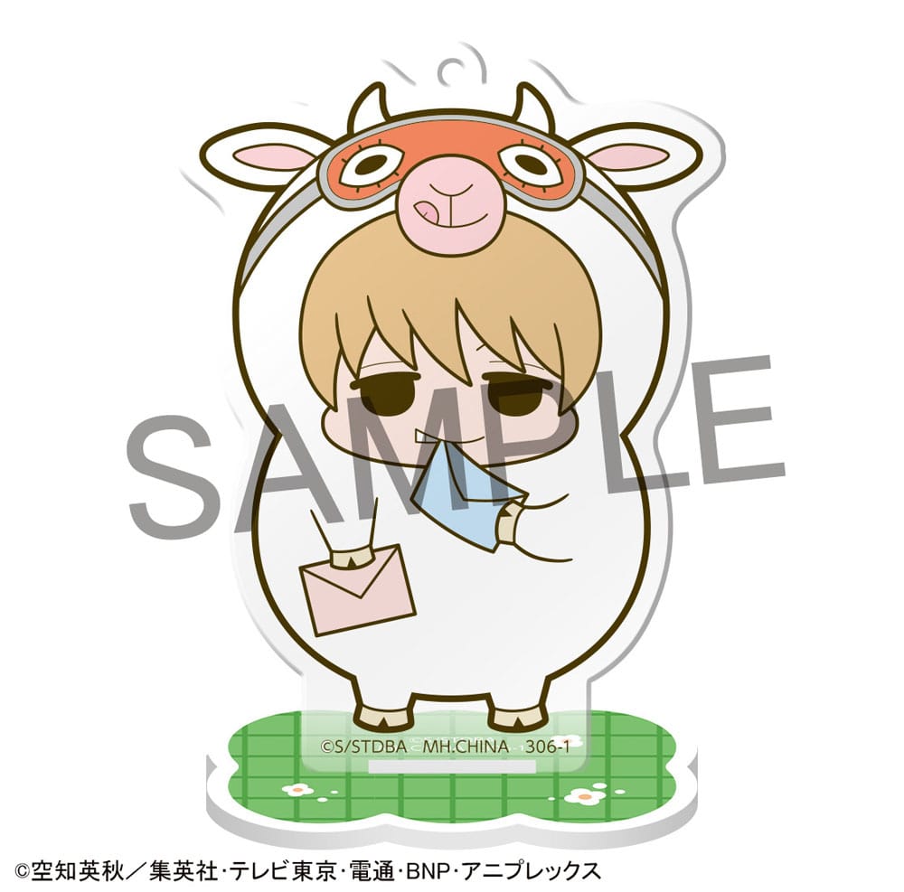 Gintama Figuras acrílico Prince Hata & Animal Paradise Farm of Love & Peace 6 cm Cajas Sorpresa Expositor (6)