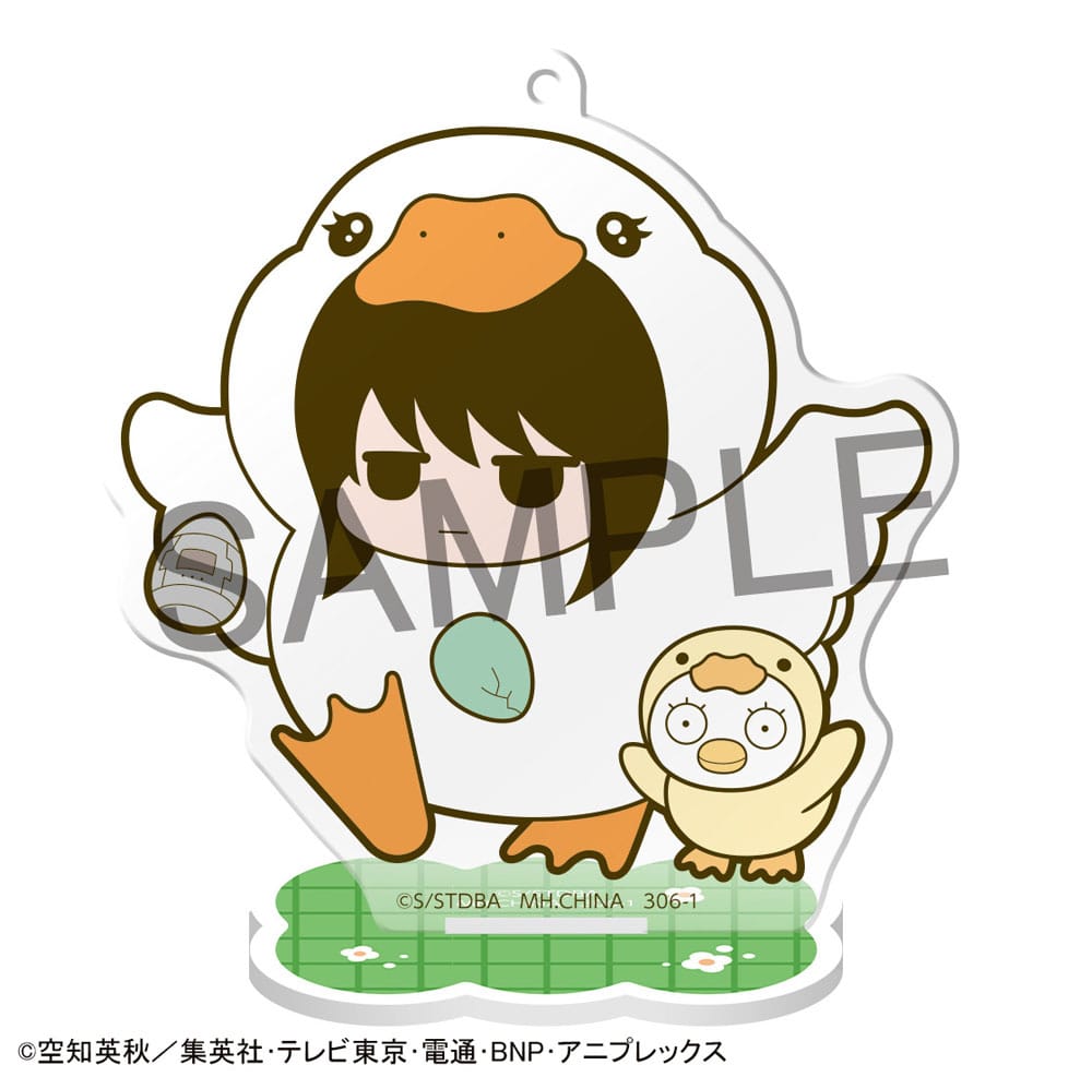Gintama Figuras acrílico Prince Hata & Animal Paradise Farm of Love & Peace 6 cm Cajas Sorpresa Expositor (6)