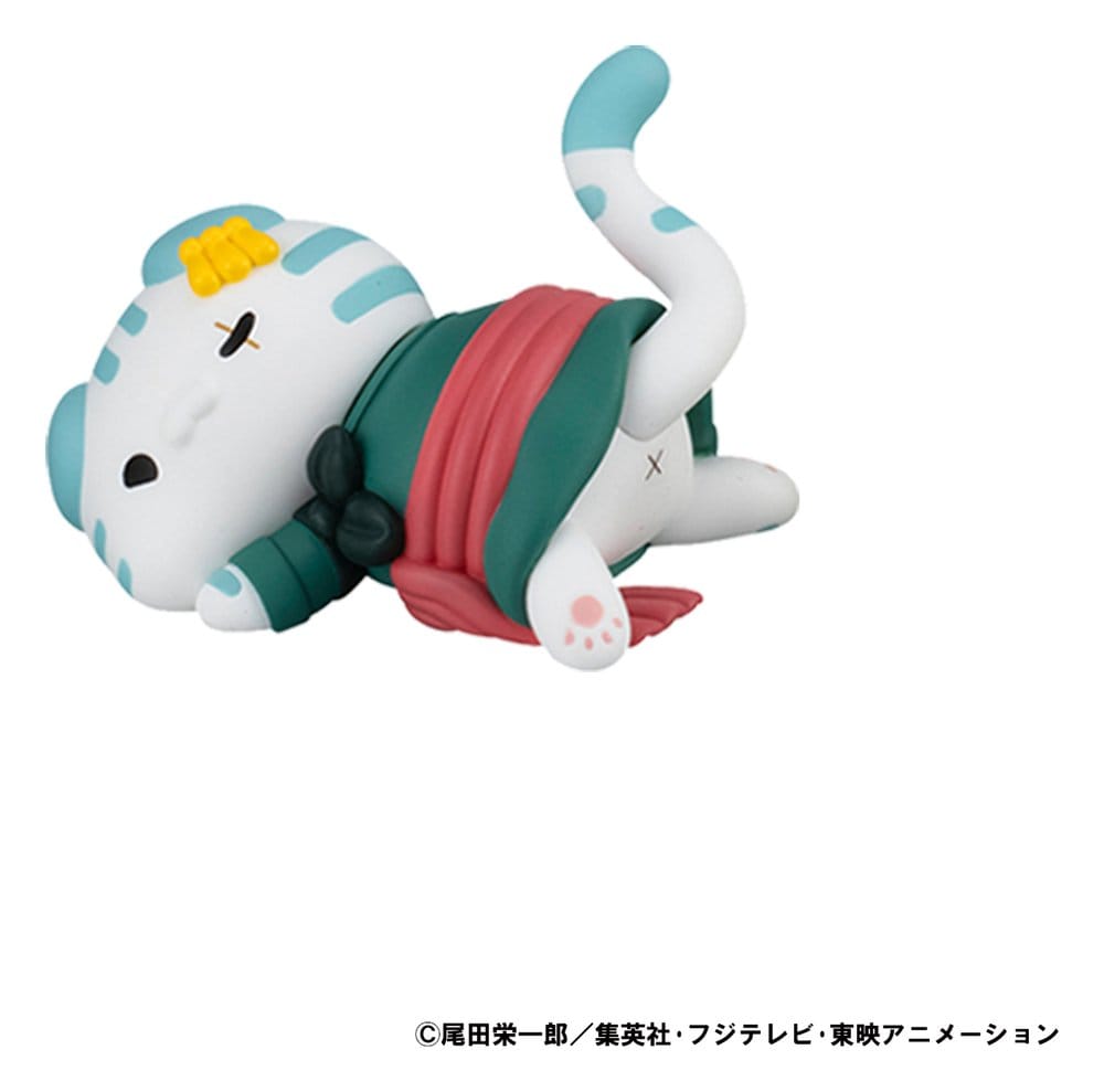 One Piece Mega Cat Project Figuras Egghead NyanPieceNyan! Stickie! 3 cm Surtido (8)