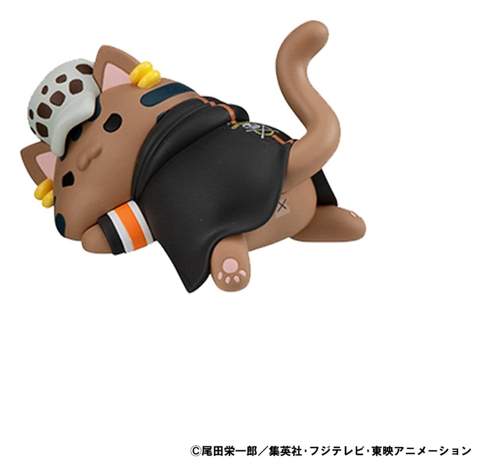 One Piece Mega Cat Project Figuras Egghead NyanPieceNyan! Stickie! 3 cm Surtido (8)