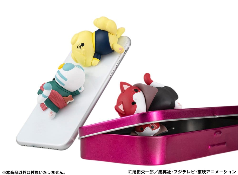 One Piece Mega Cat Project Figuras Egghead NyanPieceNyan! Stickie! 3 cm Surtido (8)