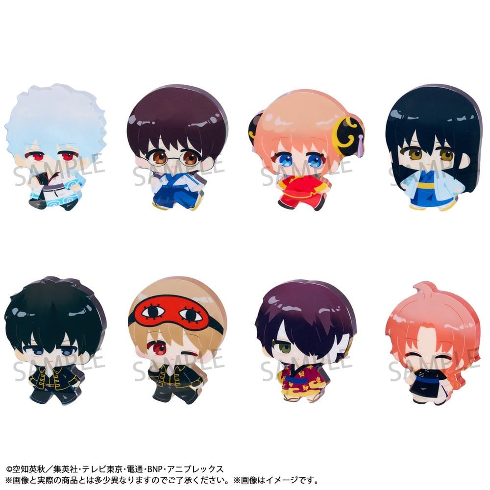 Gintama Karakoro Clear Candy Figuras Vol. 2 5 cm Cajas Sorpresa Surtido (8) Frikytopia