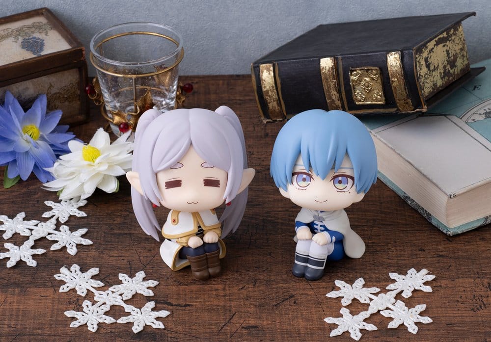 Frieren: Beyond Journey's End Estatuas PVC Look Up Droopy Face Ver. & Himmel 11 cm (with gift)