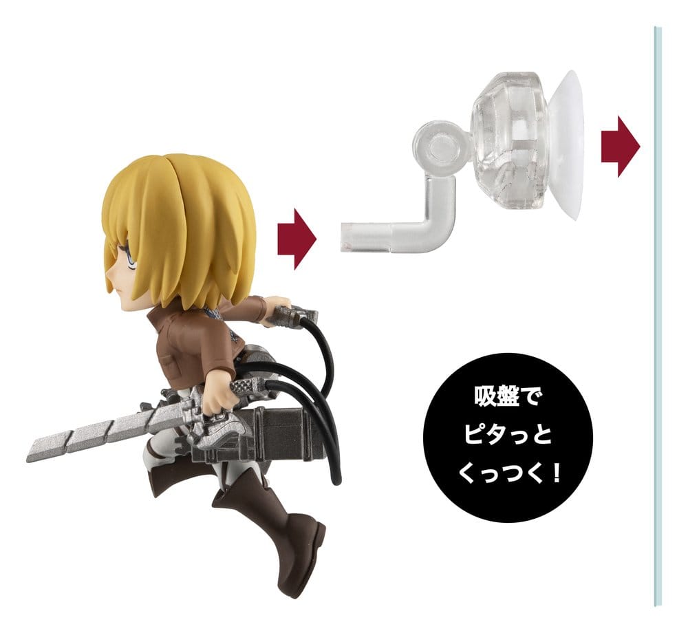 Attack on Titan Tobimas Figuras Mini Blind Box Surtido (6)