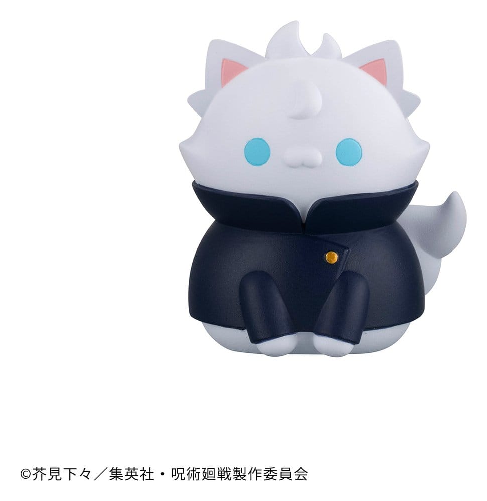 Jujutsu Kaisen Mega Cat Project Jujutsu Cats Hidden Inventory/Premature Death Ver. Figuras Mini 3 cm Blind Box Expositor (8) (Repeat)