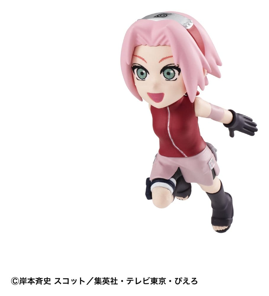 Naruto Shippuden Tobimas Figuras Mini 5 cm Blind Box Expositor (6)