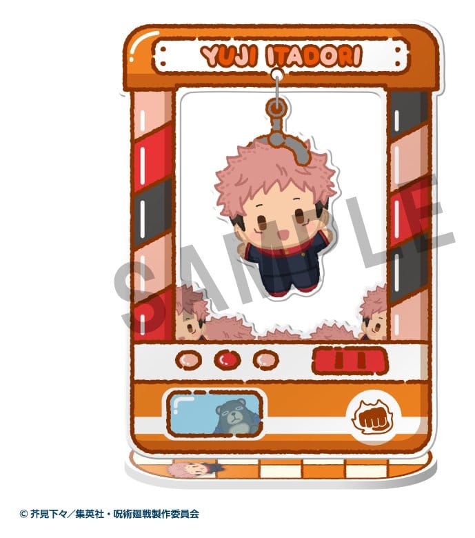 Jujutsu Kaisen Chara Catcher Figuras acrílico Anime 5th Anniversary 9 cm Blind Box Surtido (8)