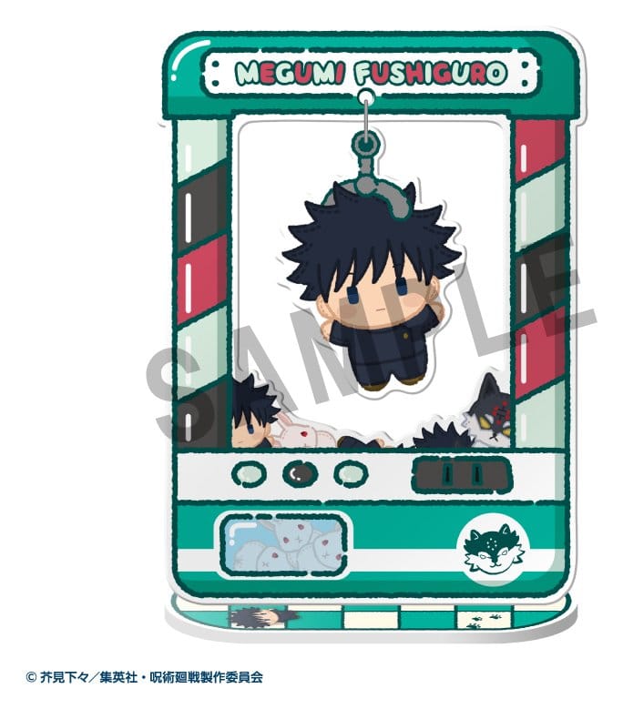 Jujutsu Kaisen Chara Catcher Figuras acrílico Anime 5th Anniversary 9 cm Blind Box Surtido (8)