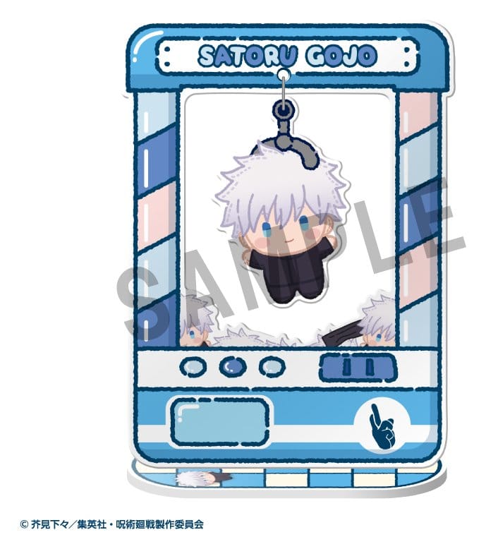 Jujutsu Kaisen Chara Catcher Figuras acrílico Anime 5th Anniversary 9 cm Blind Box Surtido (8)