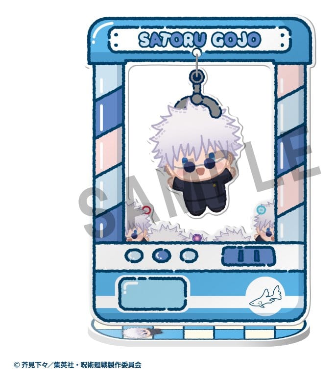 Jujutsu Kaisen Chara Catcher Figuras acrílico Anime 5th Anniversary 9 cm Blind Box Surtido (8)