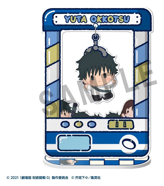 Jujutsu Kaisen Chara Catcher Figuras acrílico Anime 5th Anniversary 9 cm Blind Box Surtido (8)