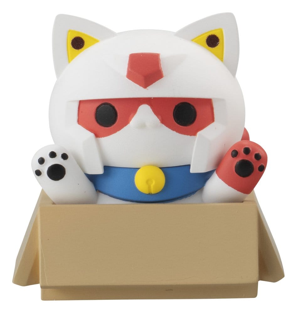 Gundam Mega Cat Project Figuras Mini Nyandam We are the Earth Federation Forces! Blind Box Surtido (8) (Repeat)