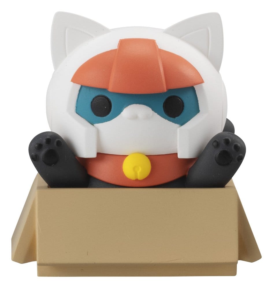 Gundam Mega Cat Project Figuras Mini Nyandam We are the Earth Federation Forces! Blind Box Surtido (8) (Repeat)