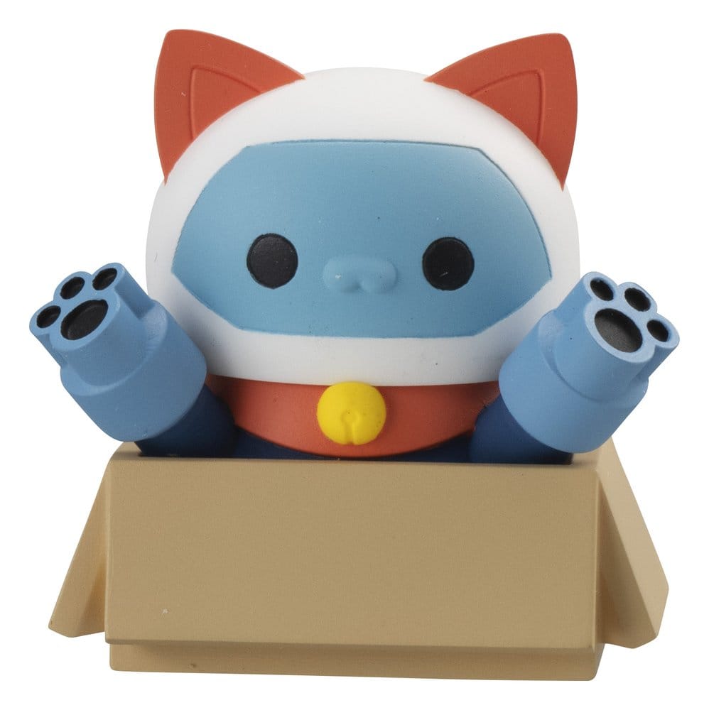Gundam Mega Cat Project Figuras Mini Nyandam We are the Earth Federation Forces! Blind Box Surtido (8) (Repeat)